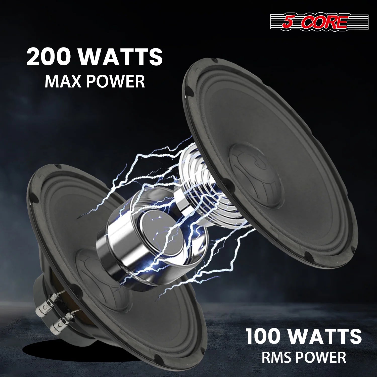 5 Core 12 Inch Speaker 200W Car Loudspeaker